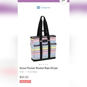 Scout Pocket Rocket Ripe Stripe Bag